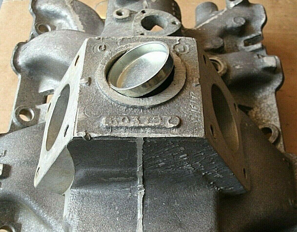 1 SET of 2 New Rover V8 Carburettor Inlet manifold Stainless Steel Core Plugs
