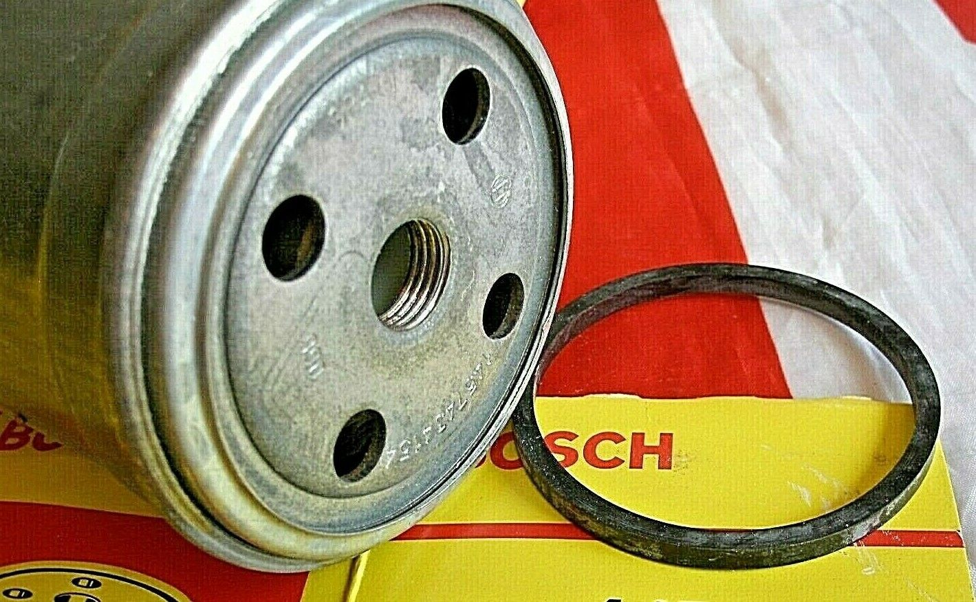 One Original BOSCH Fuel Filter 1 457 434 050 + 246 With O/E Box.