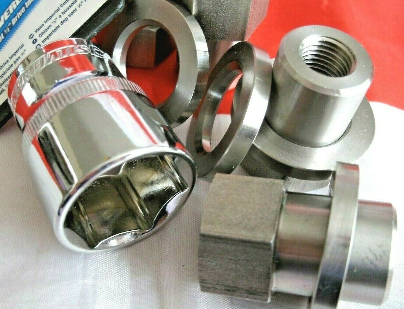 Ford Escort MK 1 With RS Wheels One Set Of Stainless Steel Wheel Nuts 16 off