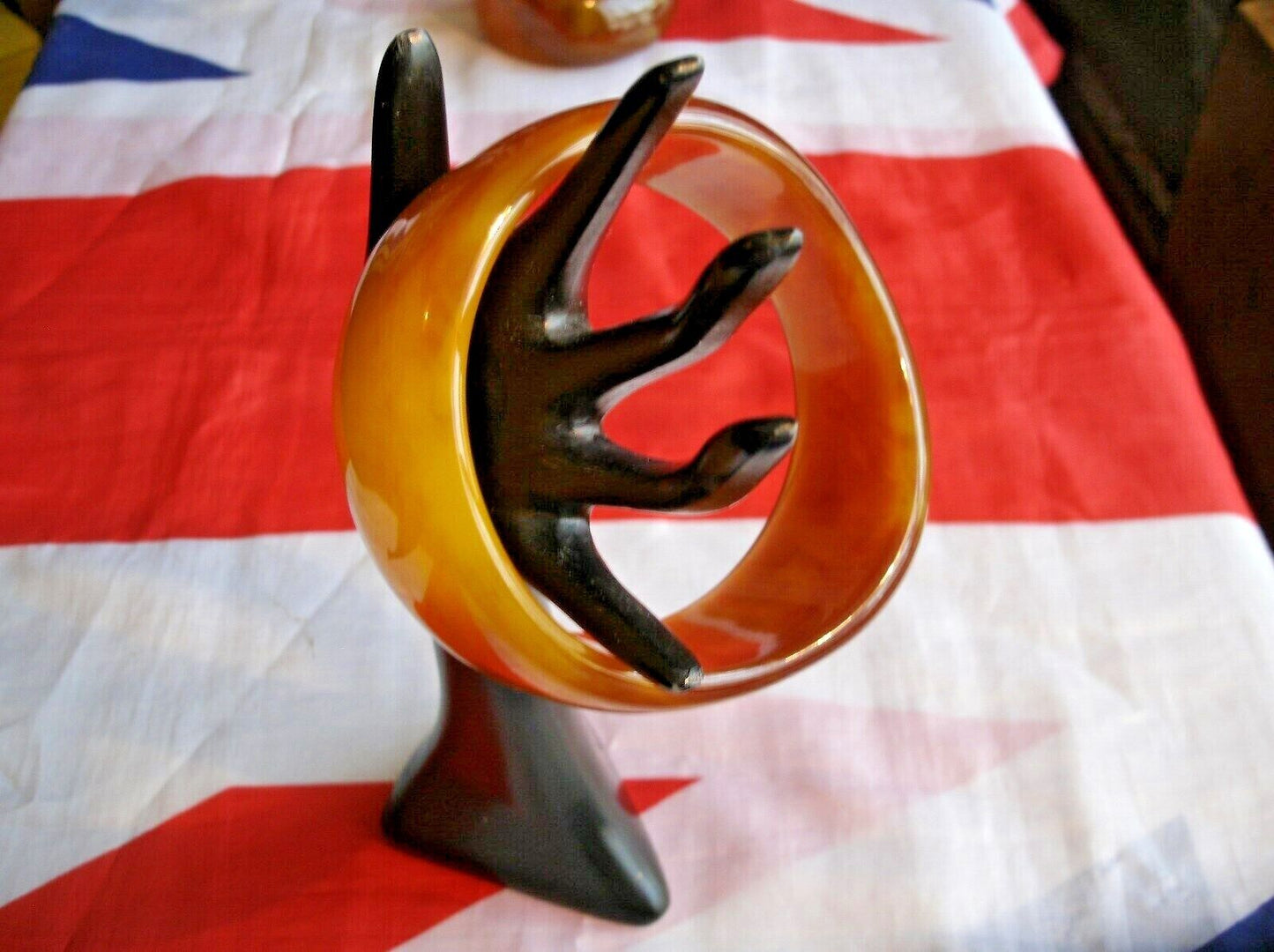 One Beautiful Vintage Bakelite Bangle In A Lovely Tortoiseshell Colour Very Nice