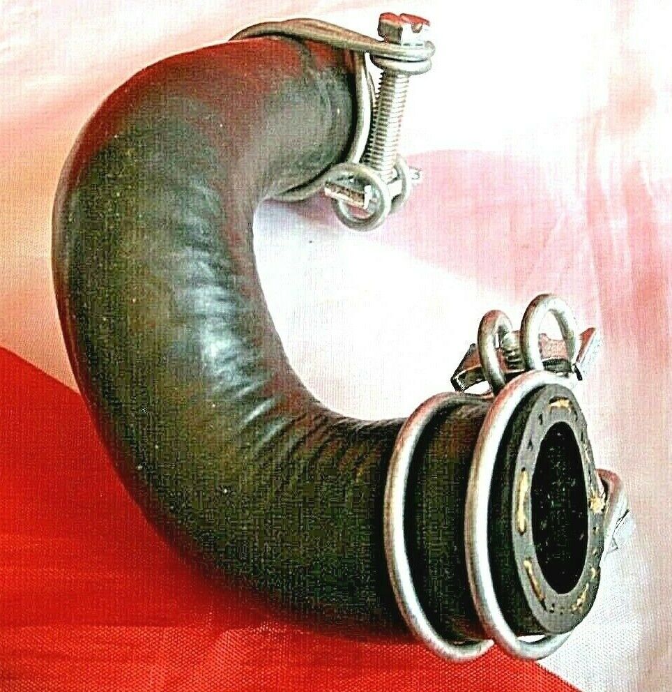 1 ROVER P5 3 LITRE OUTLET HOSE FROM WATER PUMP TO HEATER WITH 2 WIRE HOSE CLIP
