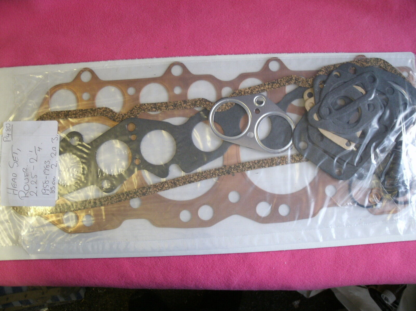 LAND ROVER SERIES 1 ,2, 2A & 3 PETROL  2,1/4 CC 4 CYL OHV CONVERSTON GASKET SET