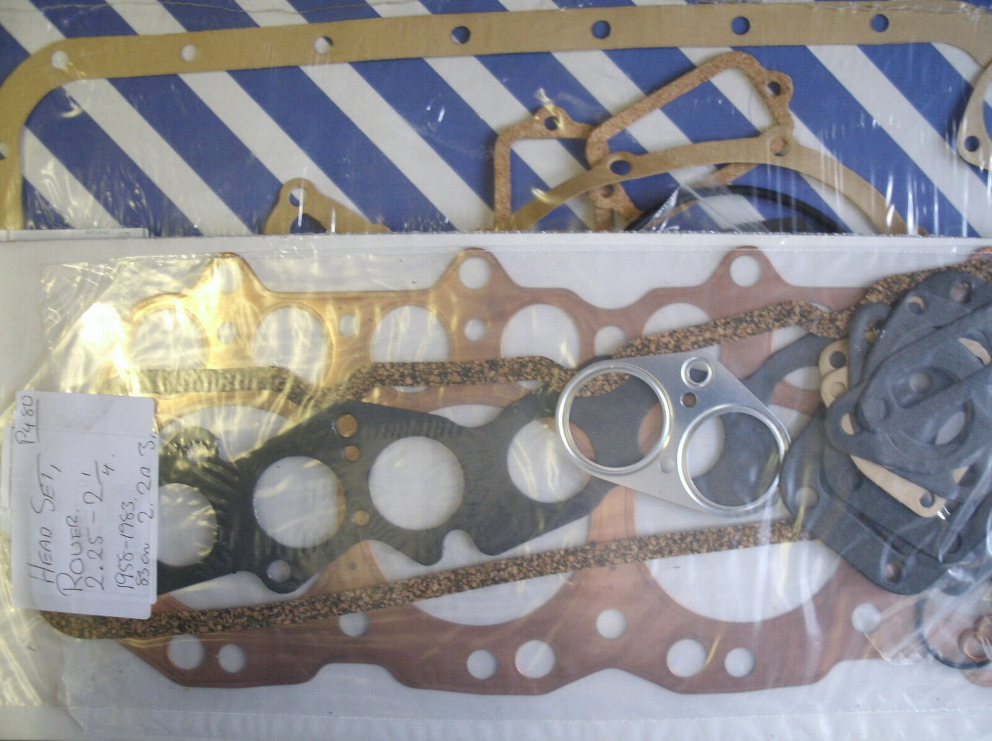 LAND ROVER SERIES 1 ,2, 2A & 3 PETROL  2,1/4 CC 4 CYL OHV CONVERSTON GASKET SET