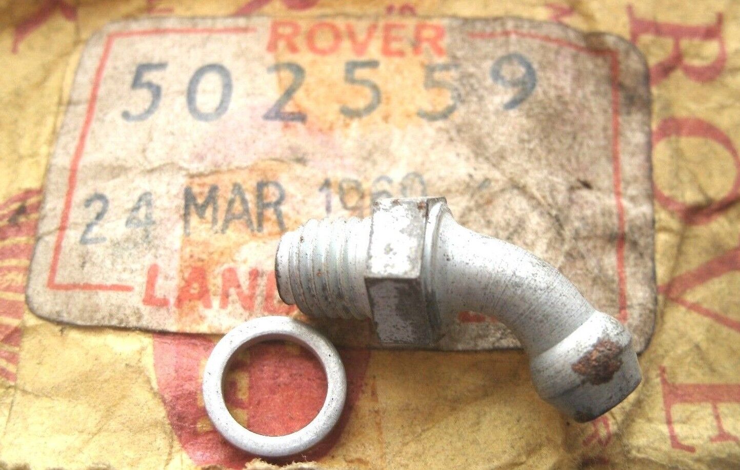 Land Rover Military V8 Snatch Defender 90/110 NOS Flame Trap Signal-Twin In Out