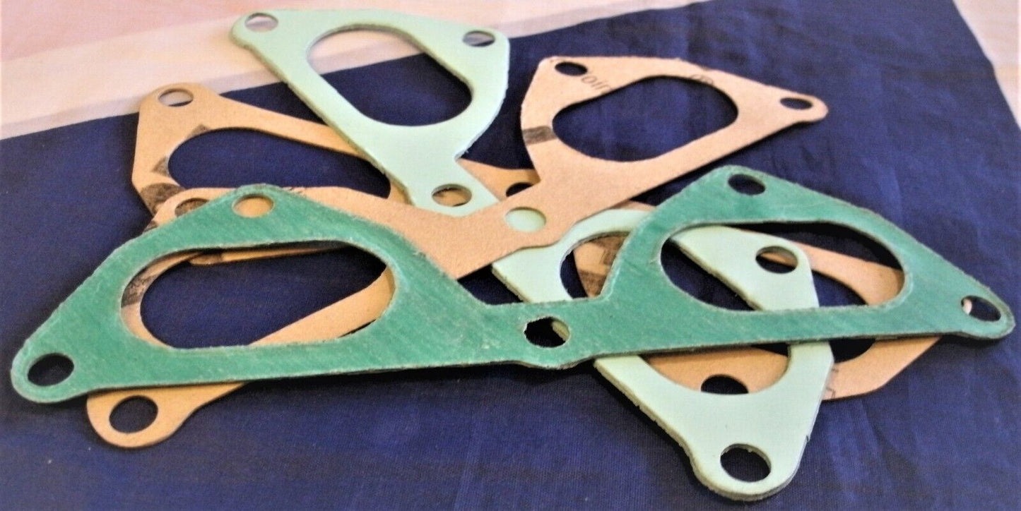 1 PAIR FORD ESCORT MK2 BDA RS 1800 UPRATED BIG BORE 1mm INLET MANIFOLD GASKETS.