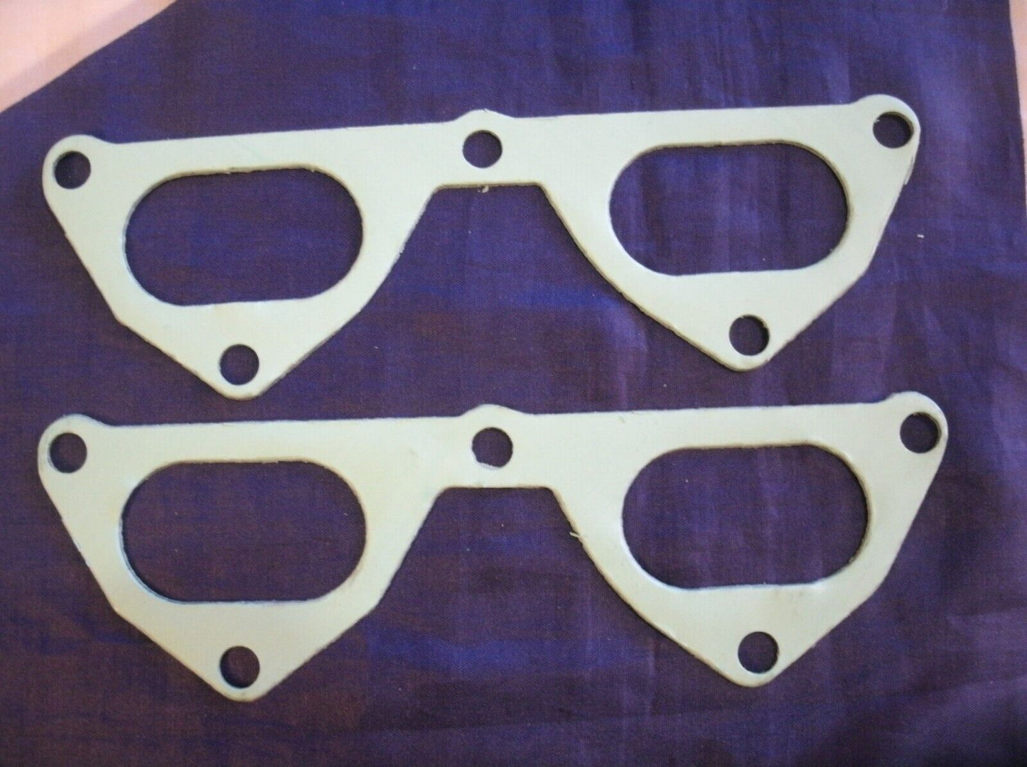 1 PAIR FORD ESCORT MK1 BDA RS 1600 UPRATED BIG BORE 1mm INLET MANIFOLD GASKETS.