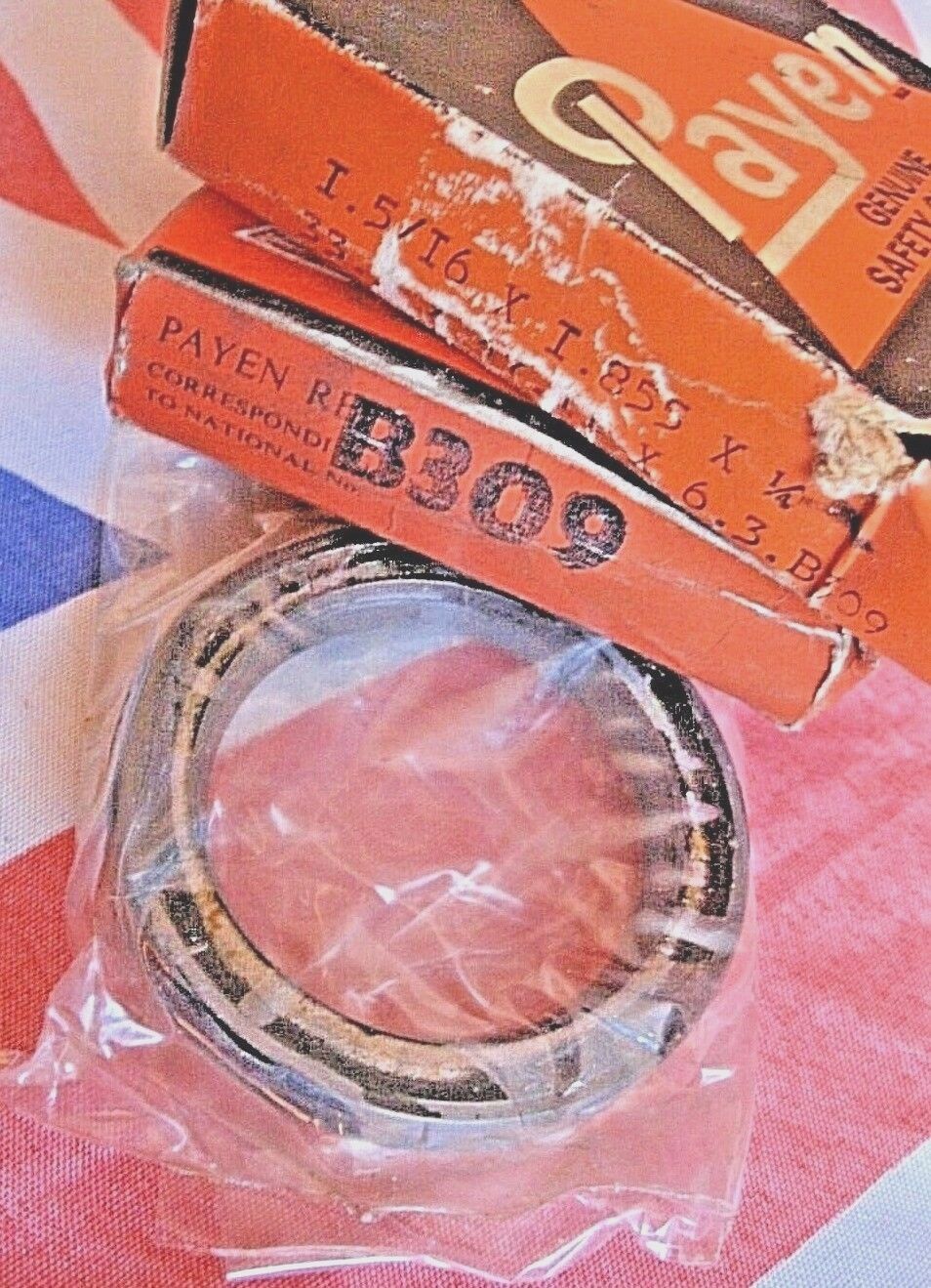 One NOS Payen Rear Hub Oil Seal B903 STANDARD EIGHT CABET 1953 On 107193 & 44015