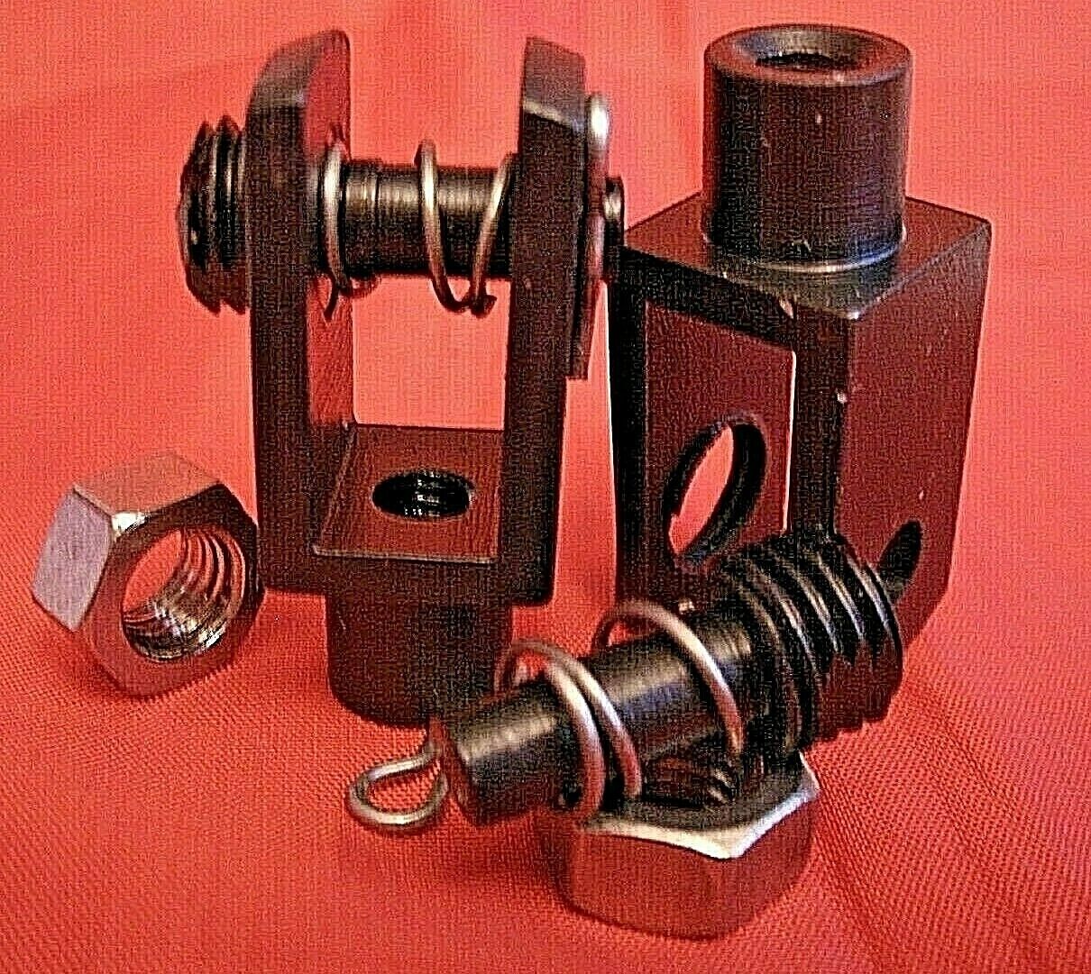 Rover P5B Coupe & Saloon Hand Brake Clevis One Full Car Set Lock Nuts & R Clips