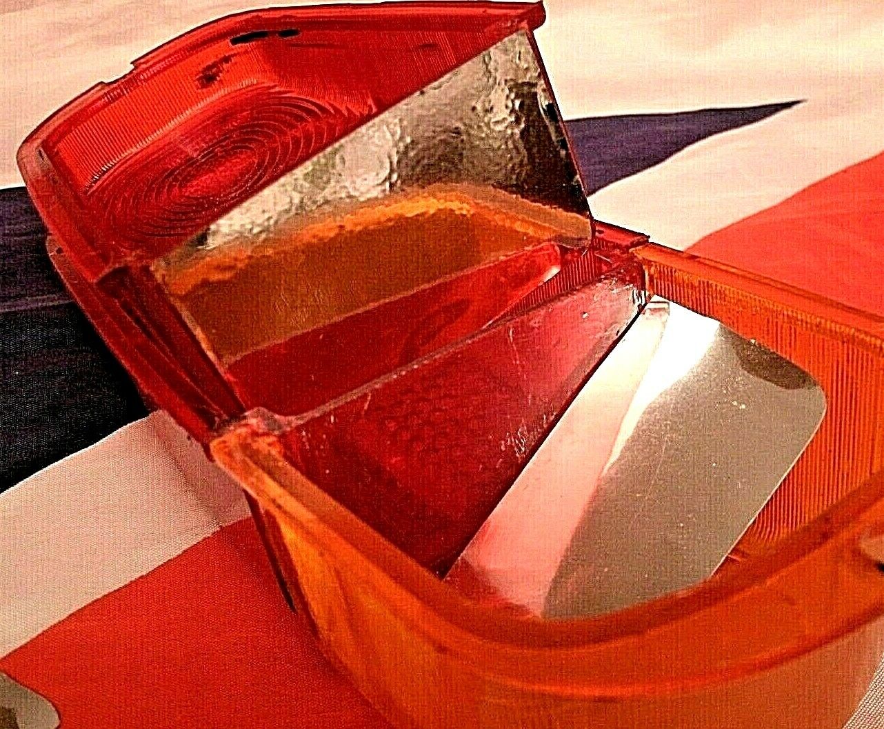 New Pair Rover P4 Rear Lamp Len Blank Reflector fits to stop & tail lamp