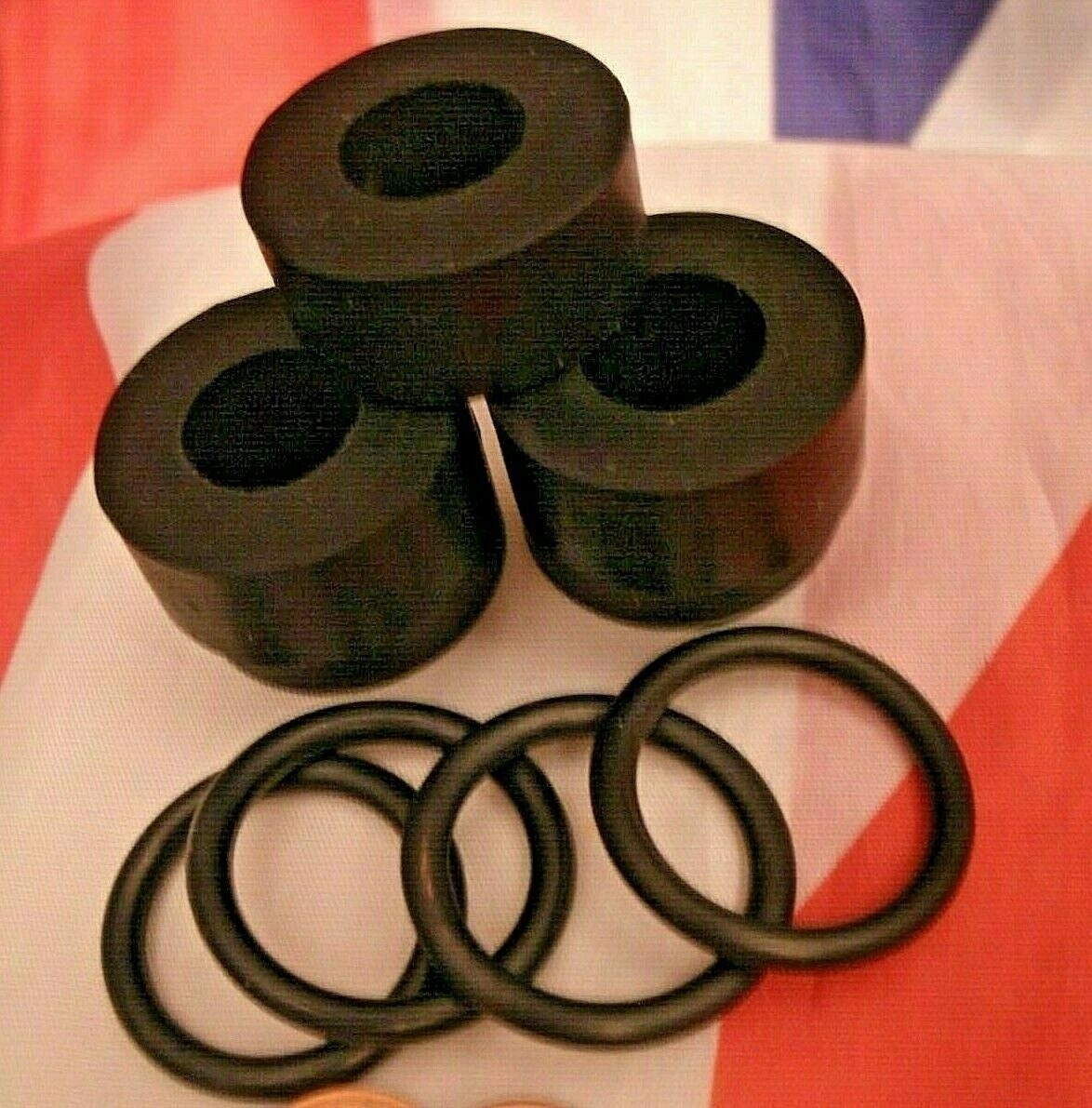 New Rover P4-P5 Top 506069 & Side 267828 Cover O Ring seal set 1962 to 1967