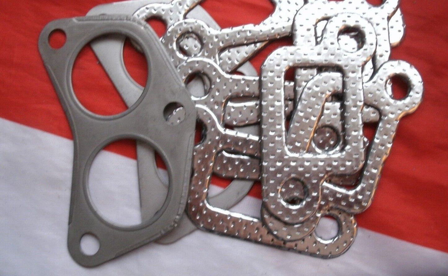 LAND ROVER V8 Classic Range Rover One Full Exhaust Manifold Gasket Set 10 Items