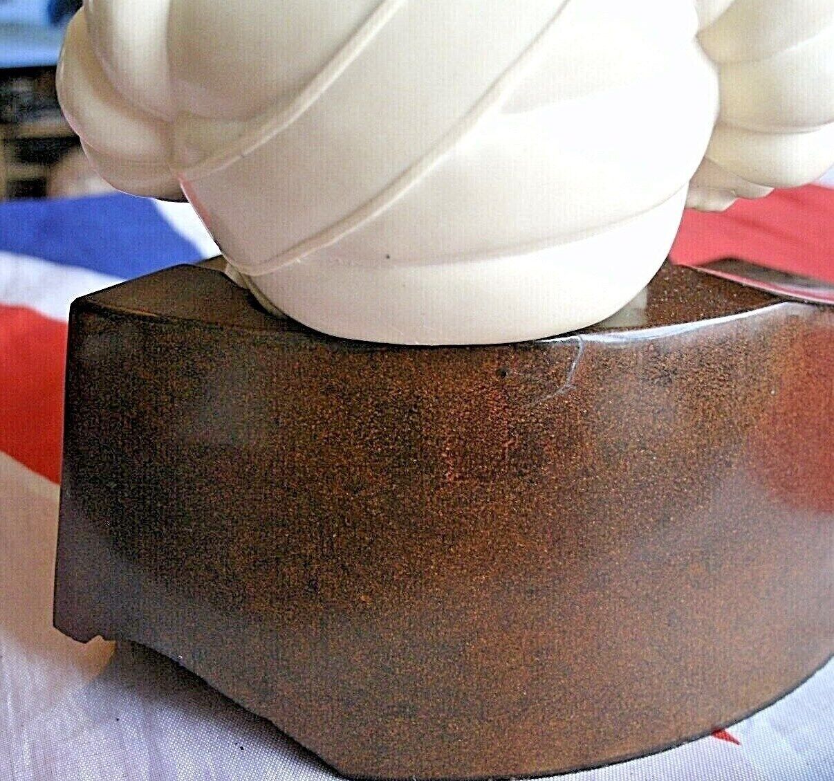One Vintage Art Deco Bakerlite Michelin Man Ashtray Very Clean & Collectable