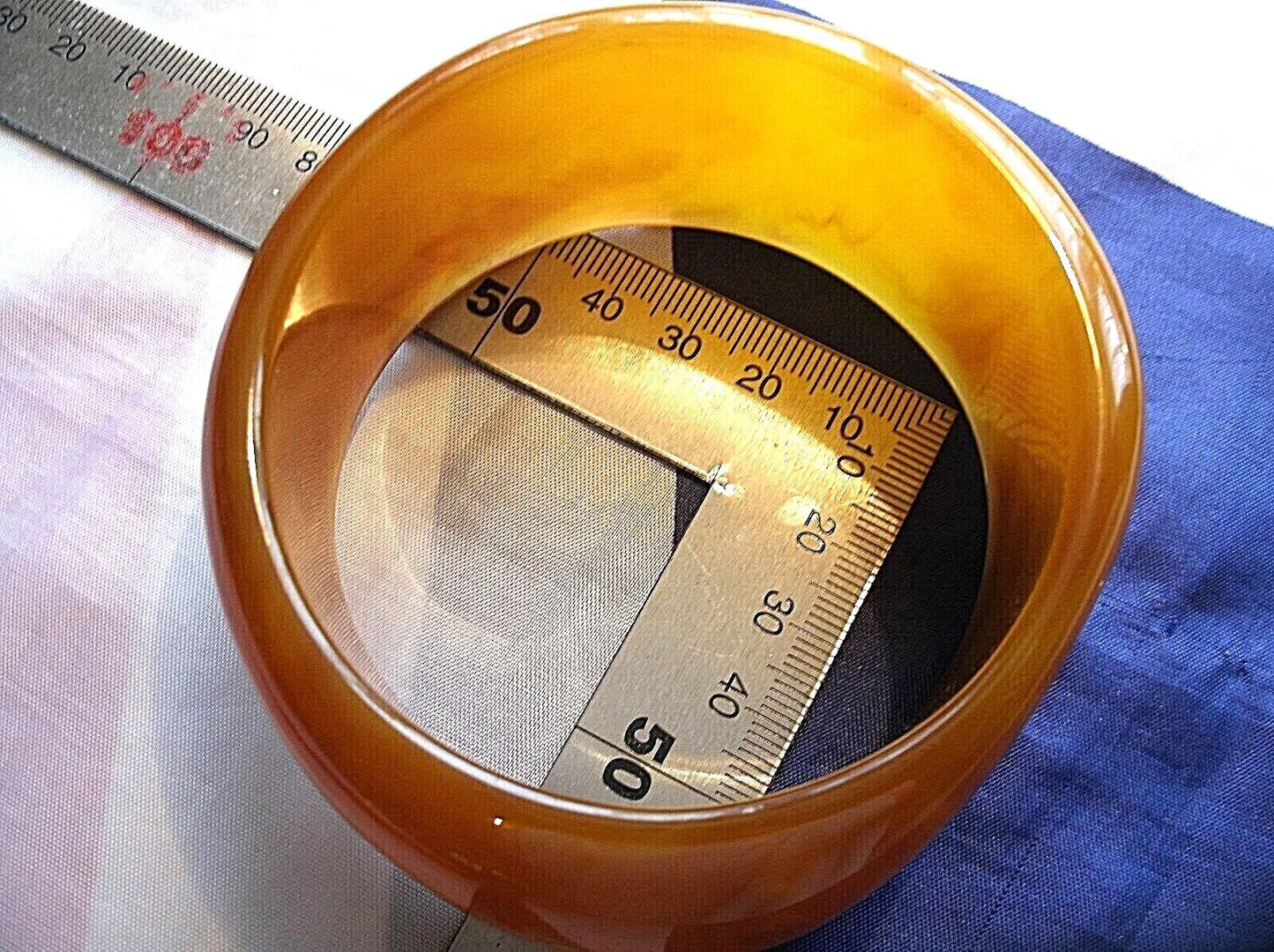 One Beautiful Vintage Bakelite Bangle In A Lovely Butterscotch Colour Very Nice