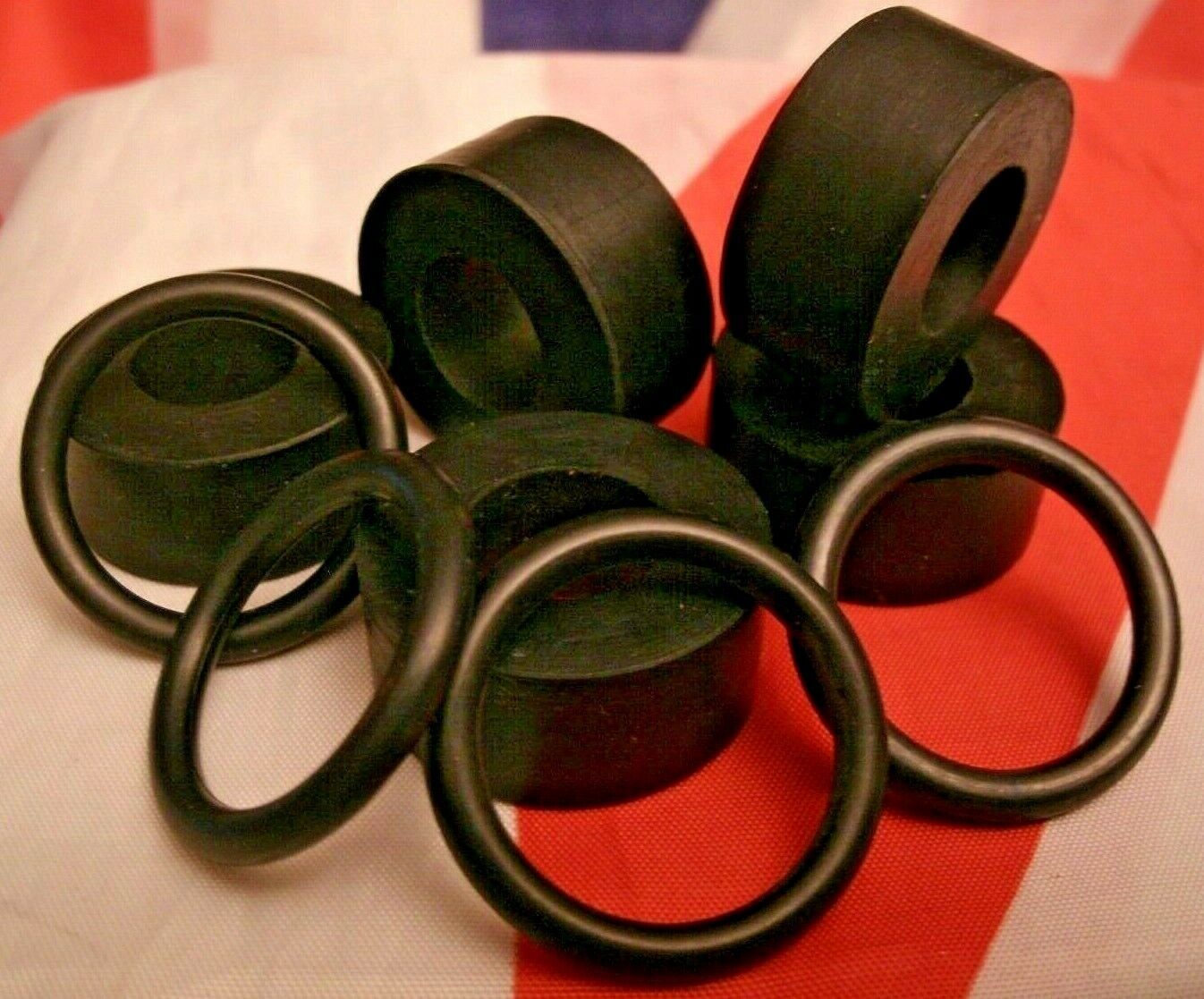 New Rover P4-P5 Top 506069 & Side 267828 Cover O Ring seal set 1962 to 1967