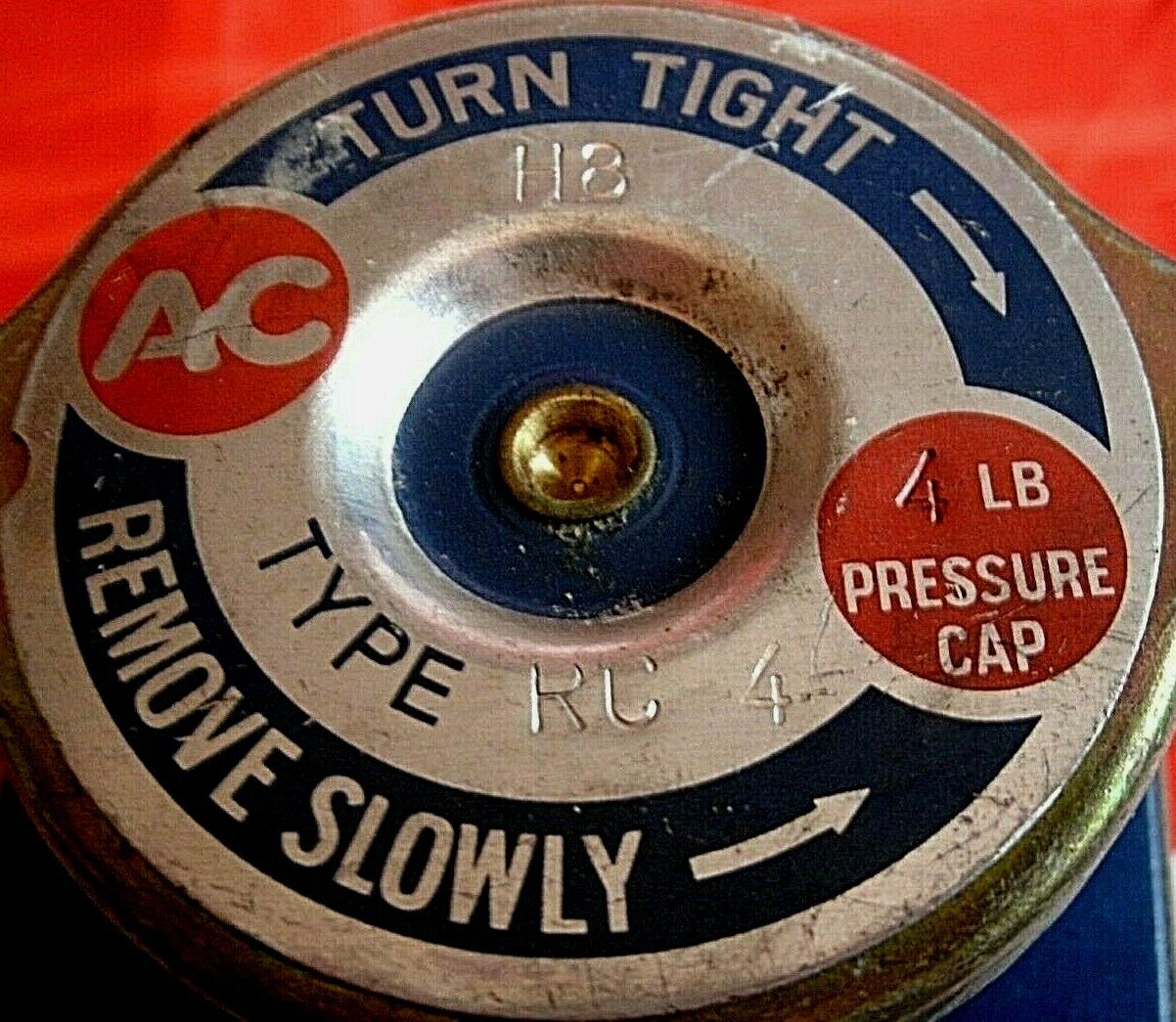 ONE New Old Stock A C Delco 4 lbs Radiator Pressure Cap 850798 With Box.