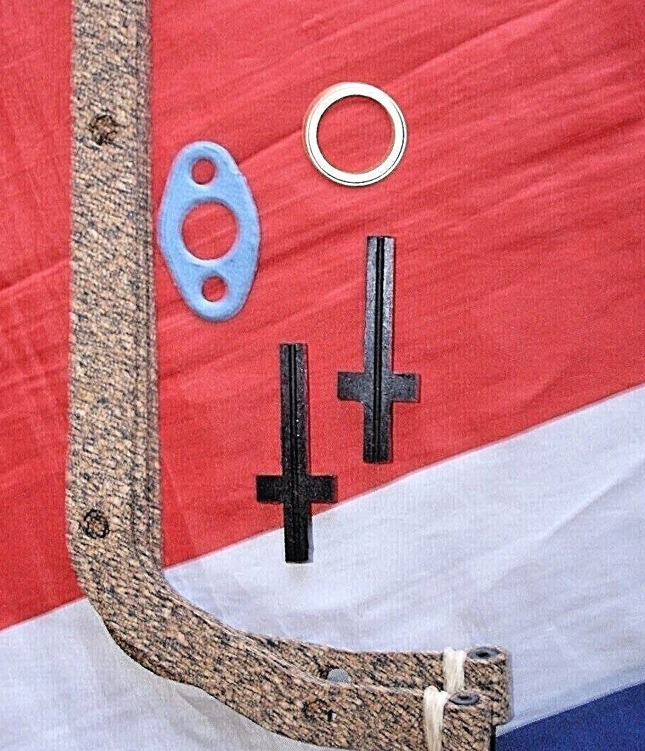 Rover P5B V8 CORK Sump Set 1968 ON Sump Pick Up T Pieces & Sump Plug Washer set
