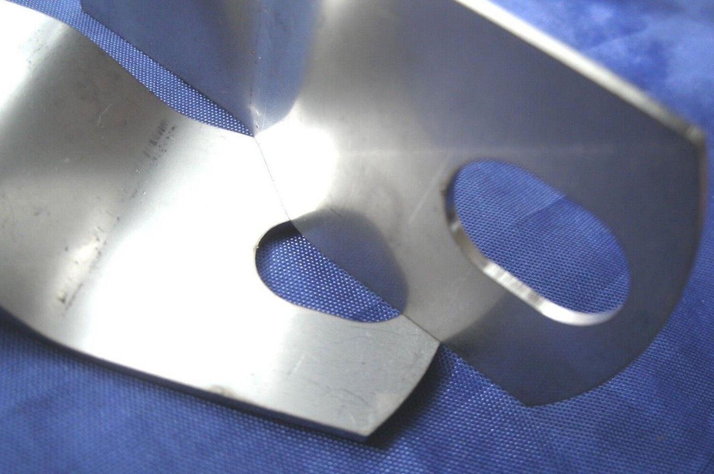 One New Rover P6 Stainless Steel Upper Front Wing Fixing Plate