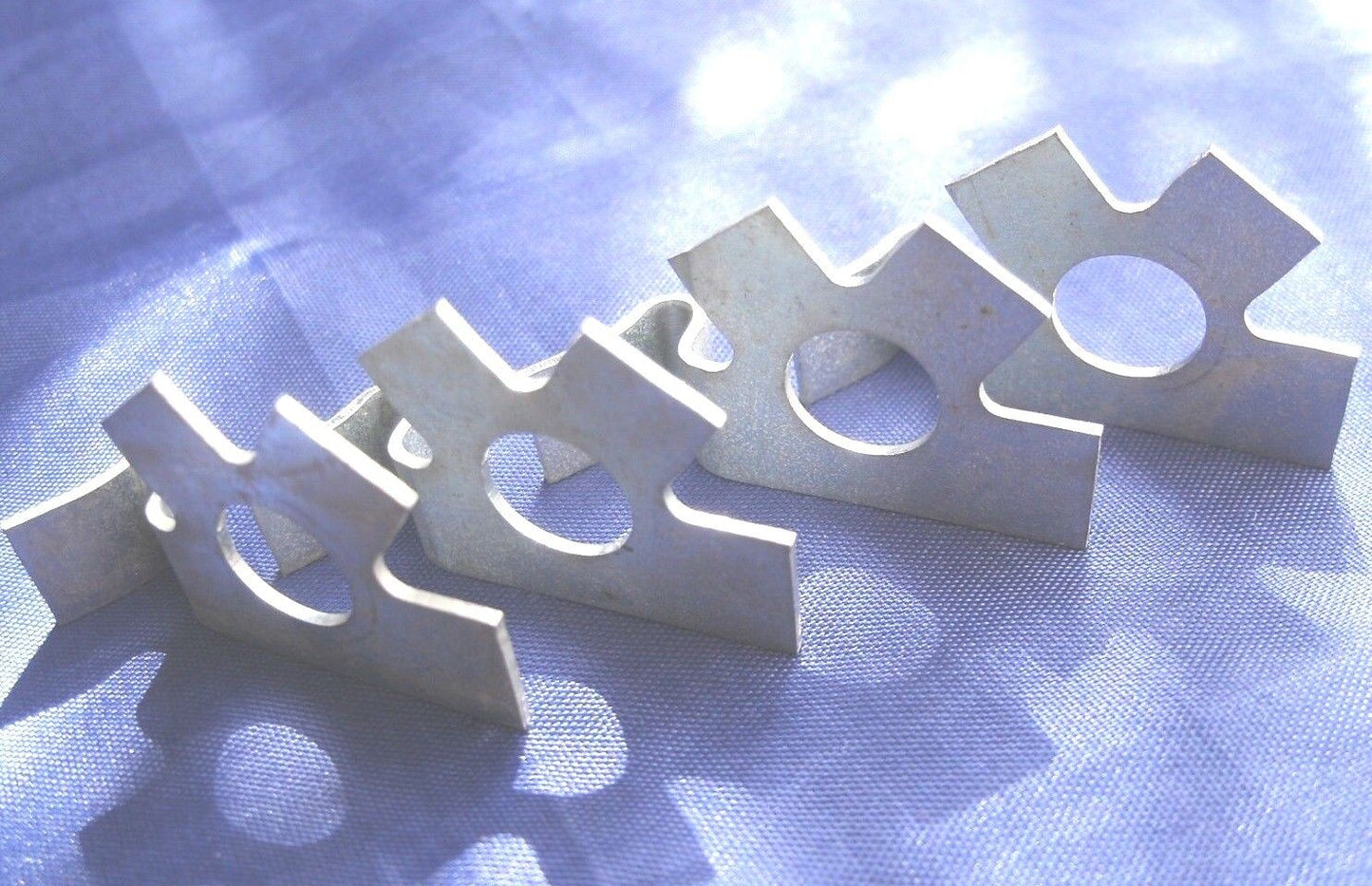 FORD LOTUS CORTINA MK 1 ANTI ROLL BAR LOCK TAB SET READY TO FIT.