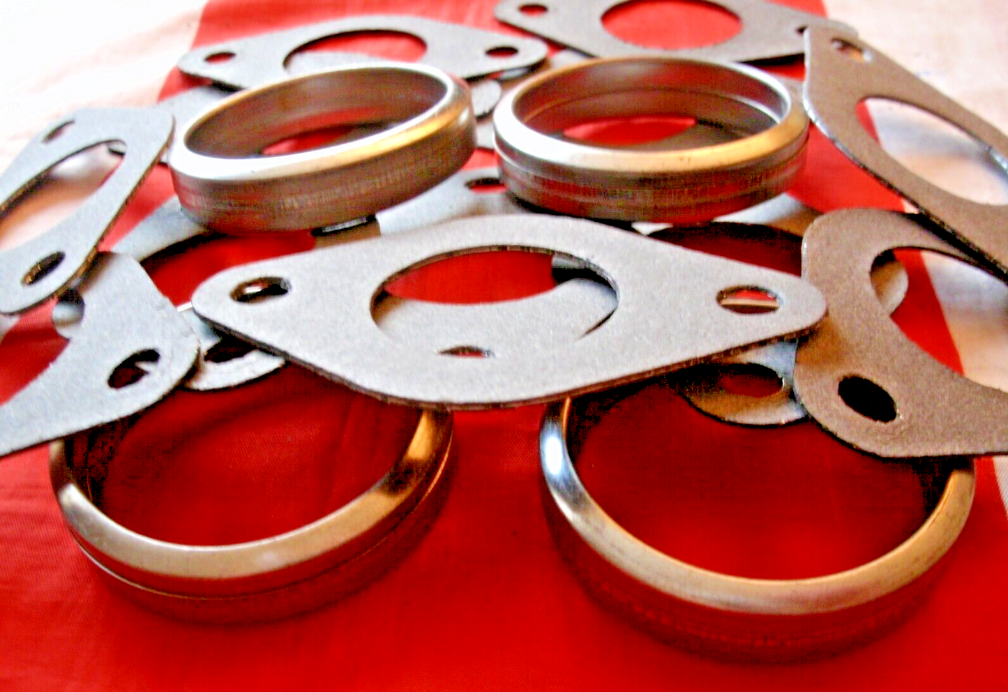 Jaguar XJS V12 Exhaust Manifold Gaskets & Olives For Carbs & Injection Cars