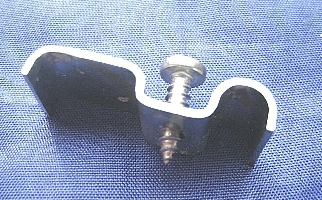 NEW Classic Period Looking Body & Chassis Brake Clutch Pipe Clip Clamp Fixing