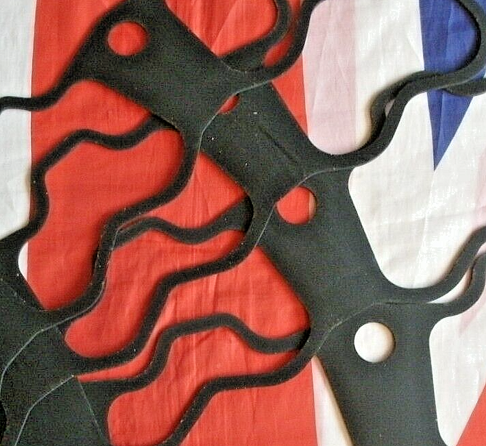 One New ROVER P4 95 & 100 Improved Rubber Rocker Cover Gasket P/N 267668R.