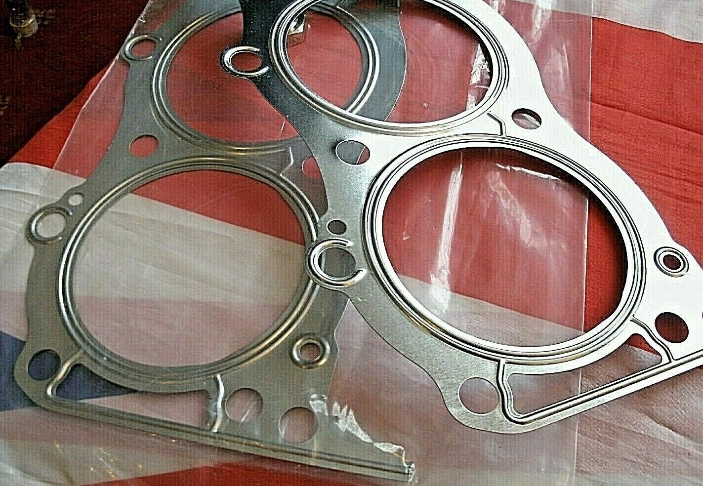 New Rover V8 P5B P6B SD1 Land Range Rover Shim Steel Head Gaskets Set One Pair