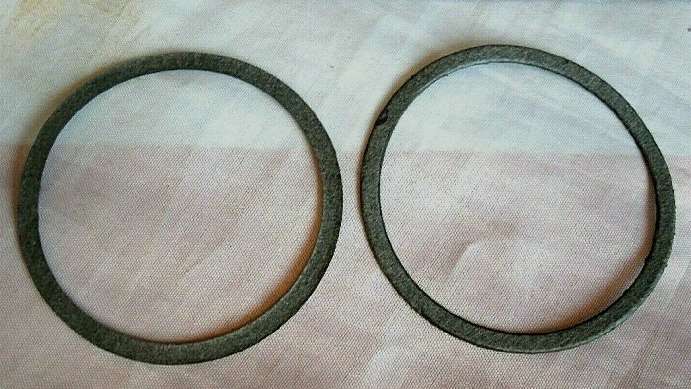 NEW ROVER P4 60 75 90 105 IMPROVED QUALITY 1/32" THICK THERMOSTAT GASKET PAIR