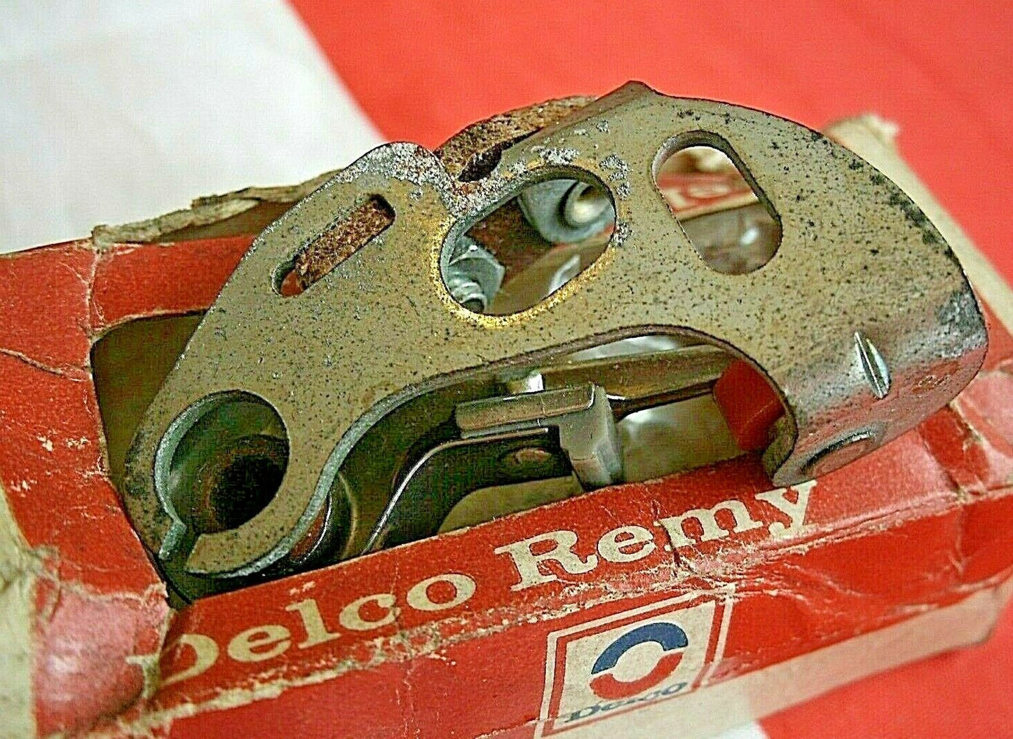 One Set Of NOS Delco Remy POINTS - CONTACT SET D 703 P 1938330 made in the USA