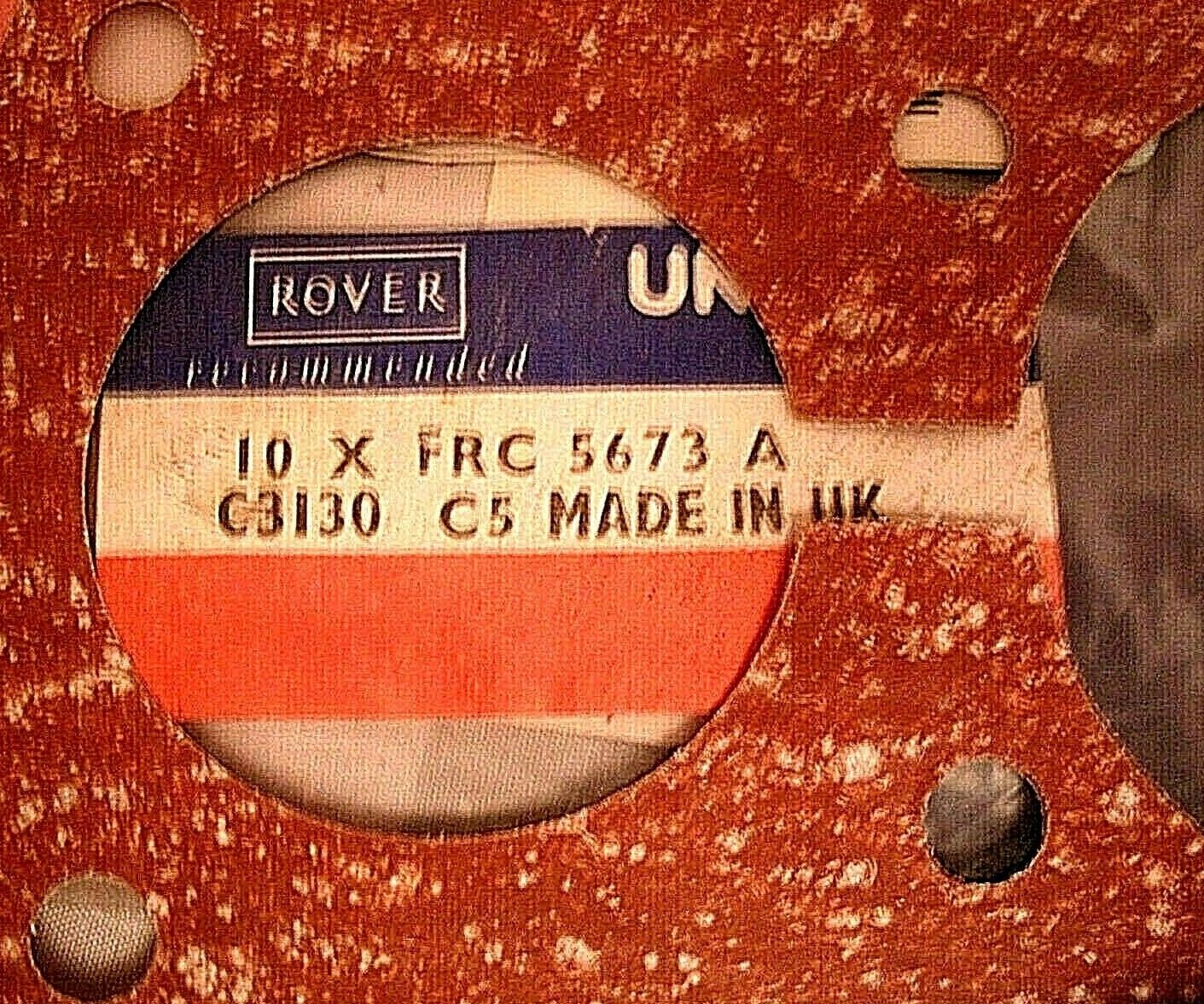 NOS O/E Rover 5 speed Manual Gearbox Cover Assembly Gasket FRC 5673 A