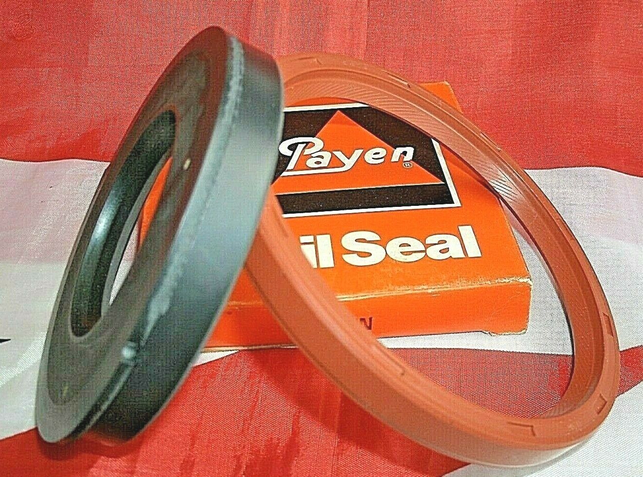 One NOS Pair Of Front & Rear Rover P6 2000 2200 Crankshaft Oil Seal,s 1963 1977.