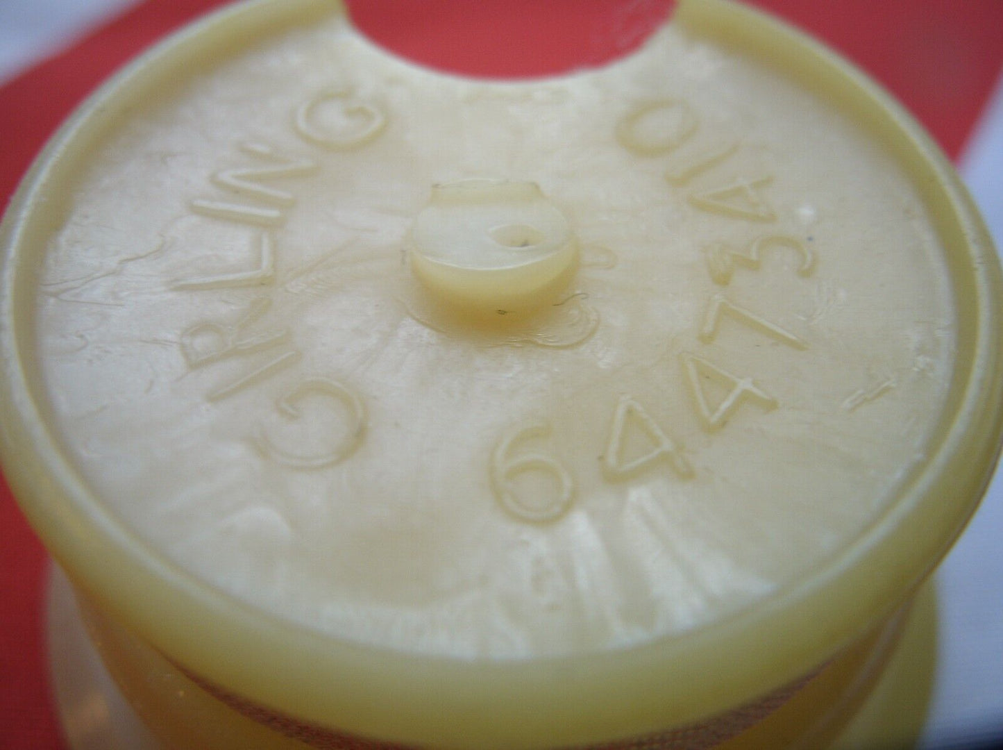 LAND ROVER SERIES NEW OLD STOCK STEEL BRAKE FLUID SUPPLY TANK FILTER.