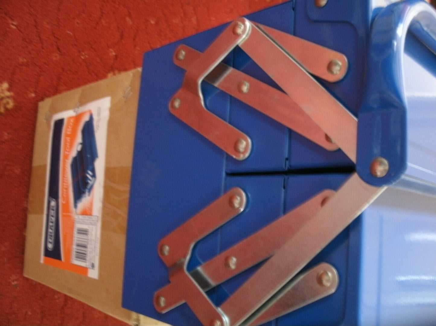 Draper cantilever toolbox 86672 4 opening trays brand new boxed never opened.