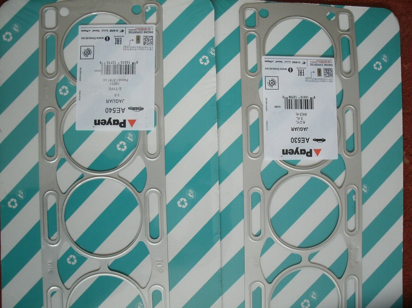 One New O/E PAYEN AE530 6 Cylinder Daimler & Jaguar Head Gasket steel shim type