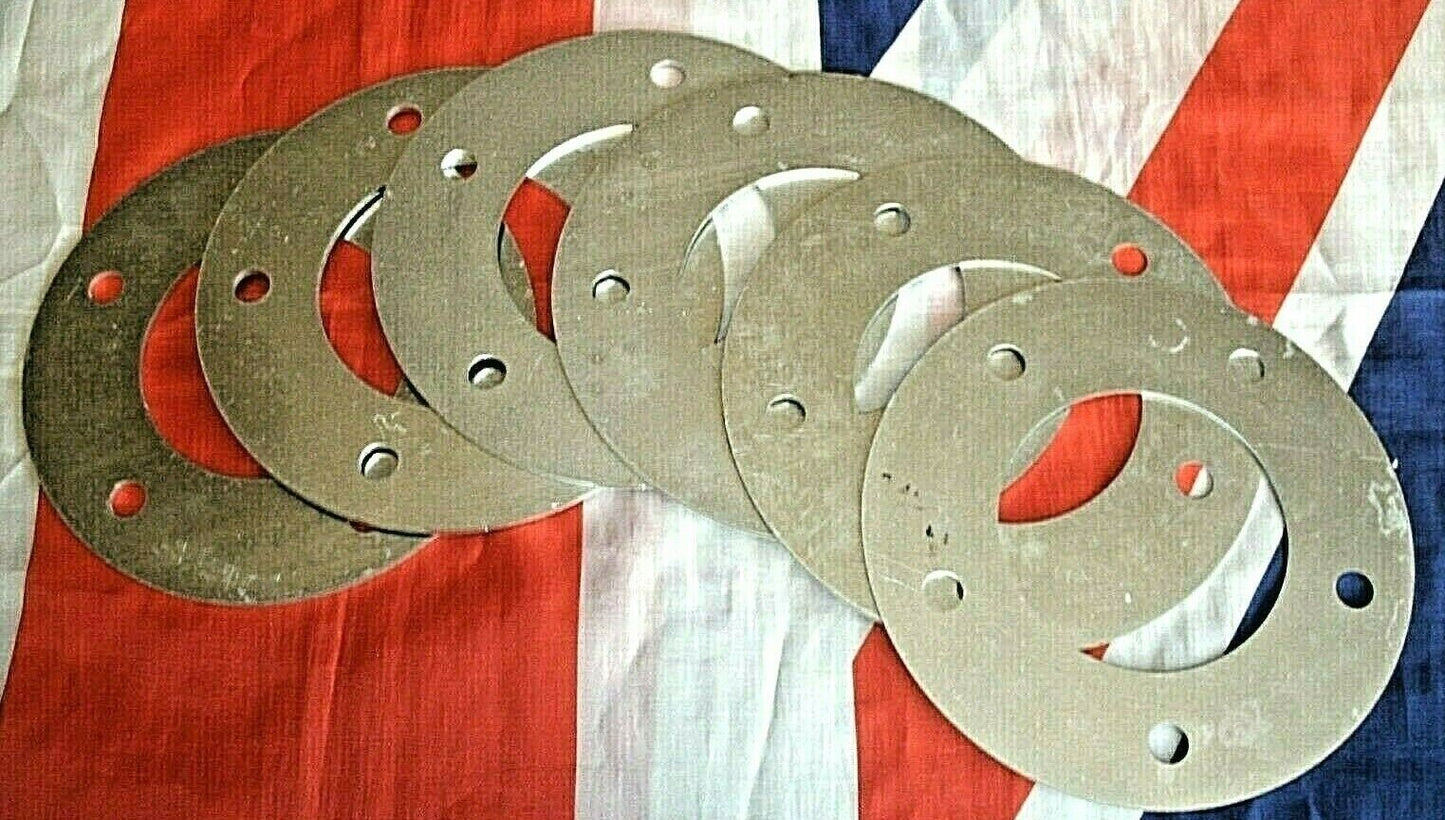 1 Pair Of ROVER P5B V8 Coupe & Saloon Road Wheel Aluminium 1 MM Spacers 1967 ON