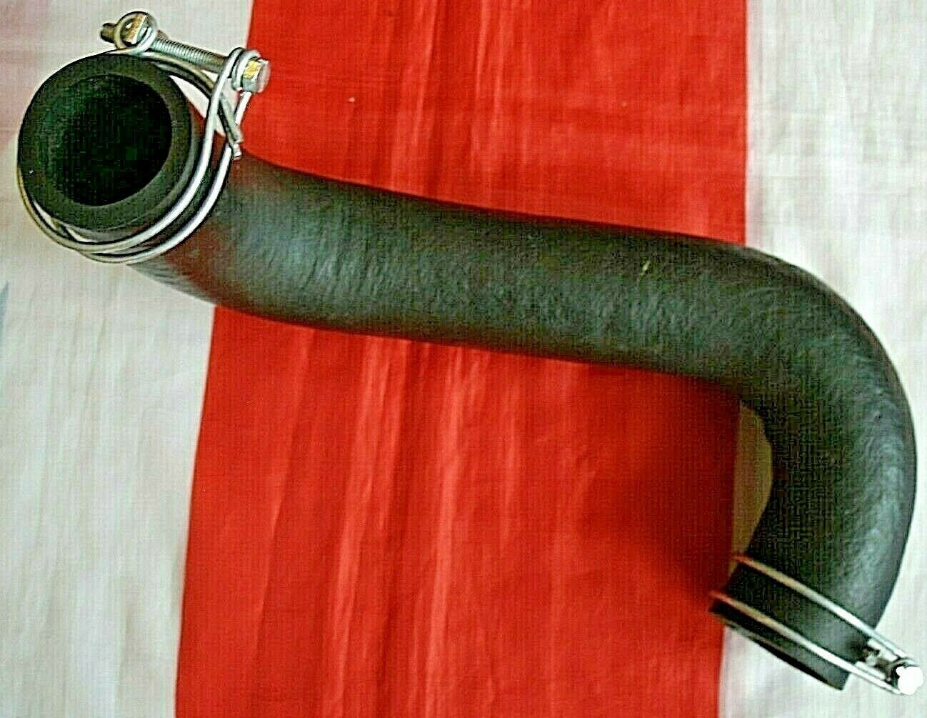New Ford Corsair 1500cc 1963 to 1965 Bottom Water Hose With Twin Wire Hose clips
