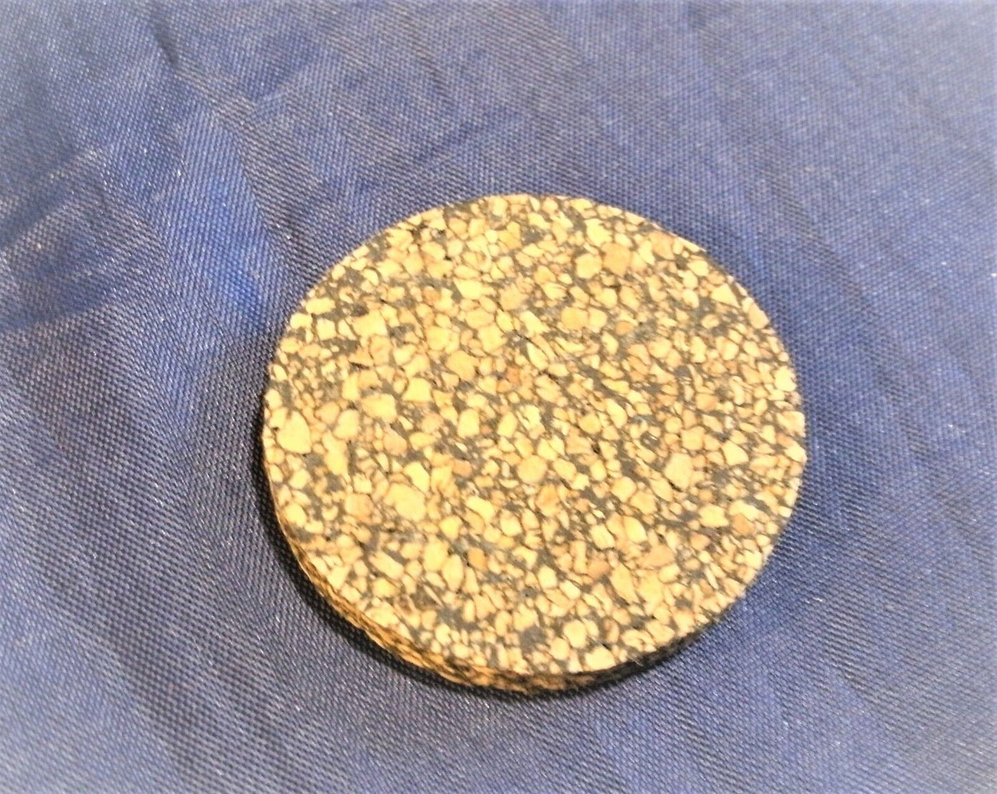 1 NEW 4 M THICK CORK SEAL FOR THE LIDS USED ON THE 2 GALLON VINTAGE PETROL CANS