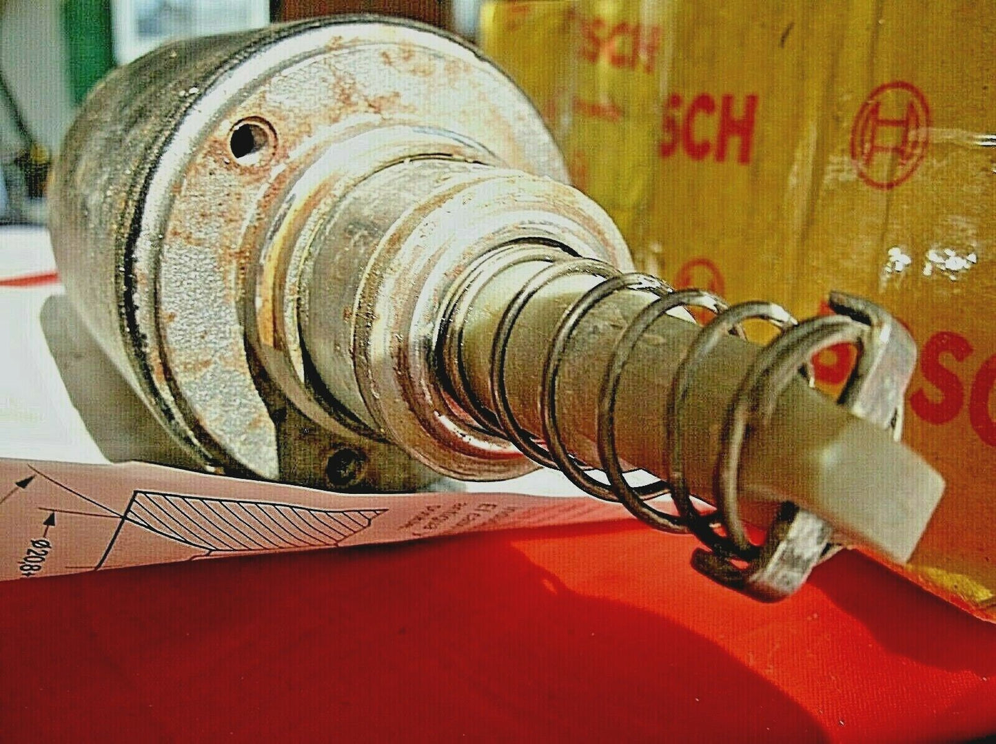 One Only Original BOSCH 0331402021 Solenoid Switch 24 V 170 New Old Stock + box.
