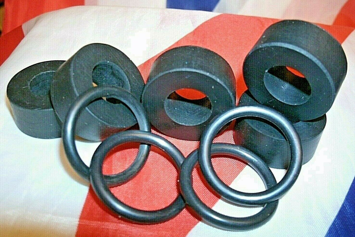 New Rover P4-P5 Top 506069 & Side 267828 Cover O Ring seal set 1962 to 1967