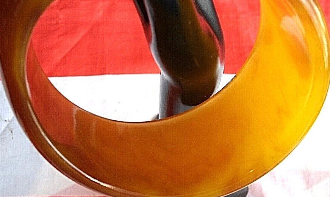 One Beautiful Vintage Bakelite Bangle In A Lovely Butterscotch Colour Very Nice