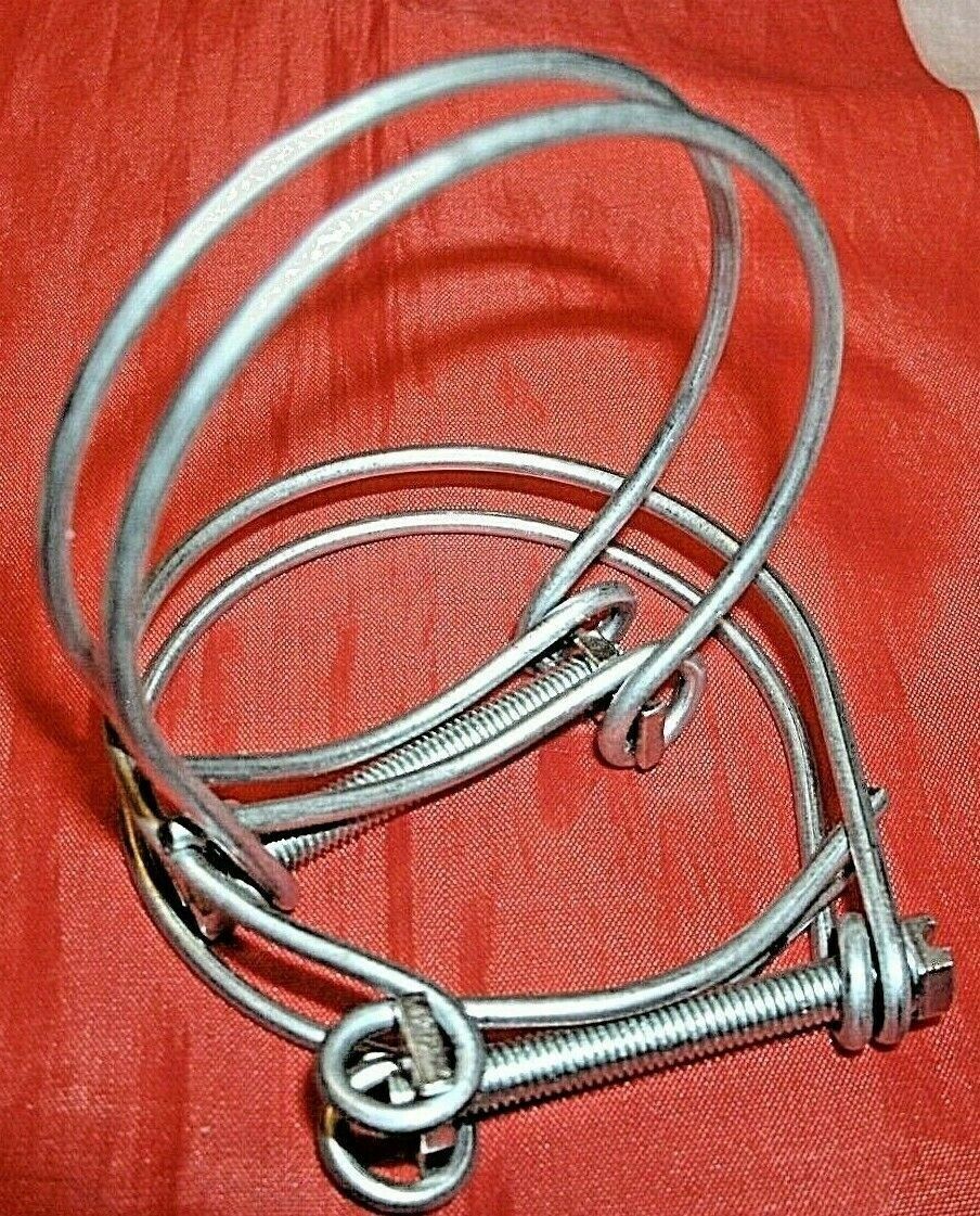 New Ford Capri MK 1,2 & 3 1300 & 1600cc Bottom Water Hose & Twin Wire hose clips