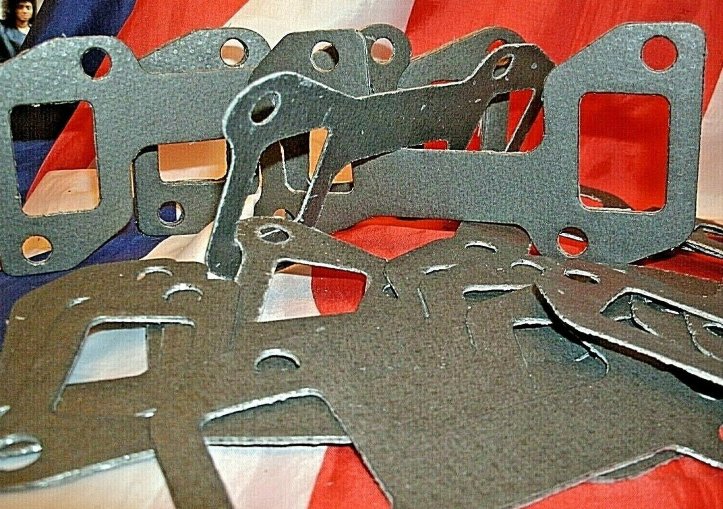 New Rover V8 Large bore 1.0730 x1.48901 imperia RACE Exhaust Manifold Gasket Set