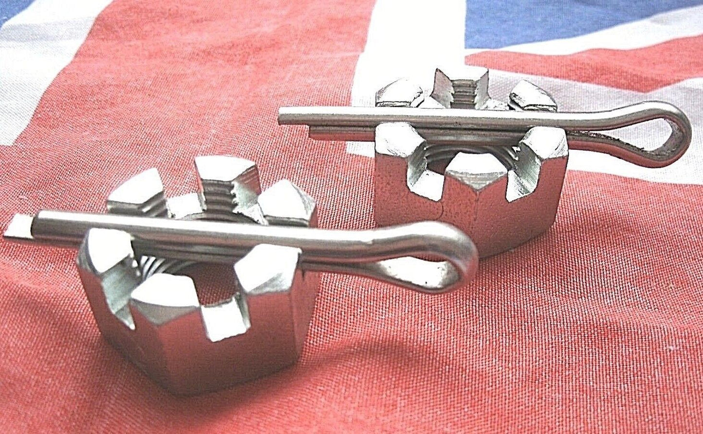 Ford Escort Mk 1 Querlenker Innere Muttern & Splint Pinne Satz 1100 1300E