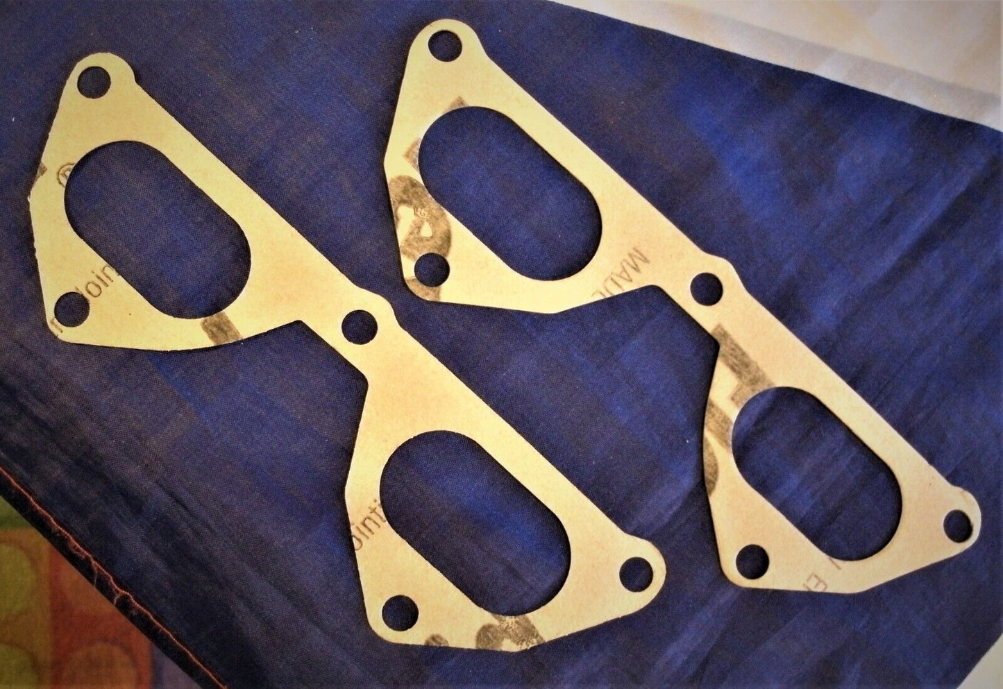 ONE NEW PAIR OF FORD ESCORT MK2 BDA RS 1800 STANDARD TYPE INLET MANIFOLD GASKETs