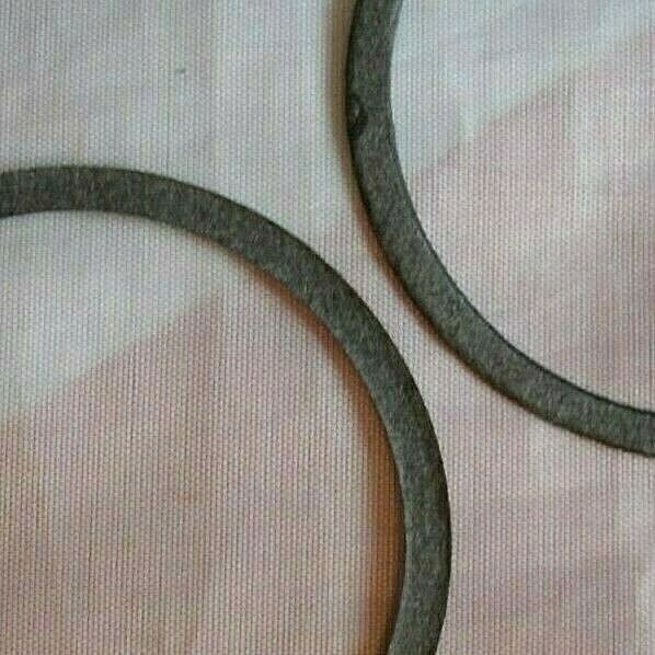 NEW ROVER P4 60 75 90 105 IMPROVED QUALITY 1/32" THICK THERMOSTAT GASKET PAIR