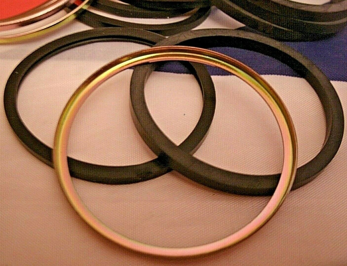 New Rover SD1 V8 VDP Front Brake Caliper 4 piston Seal Kit 1982 to 1986