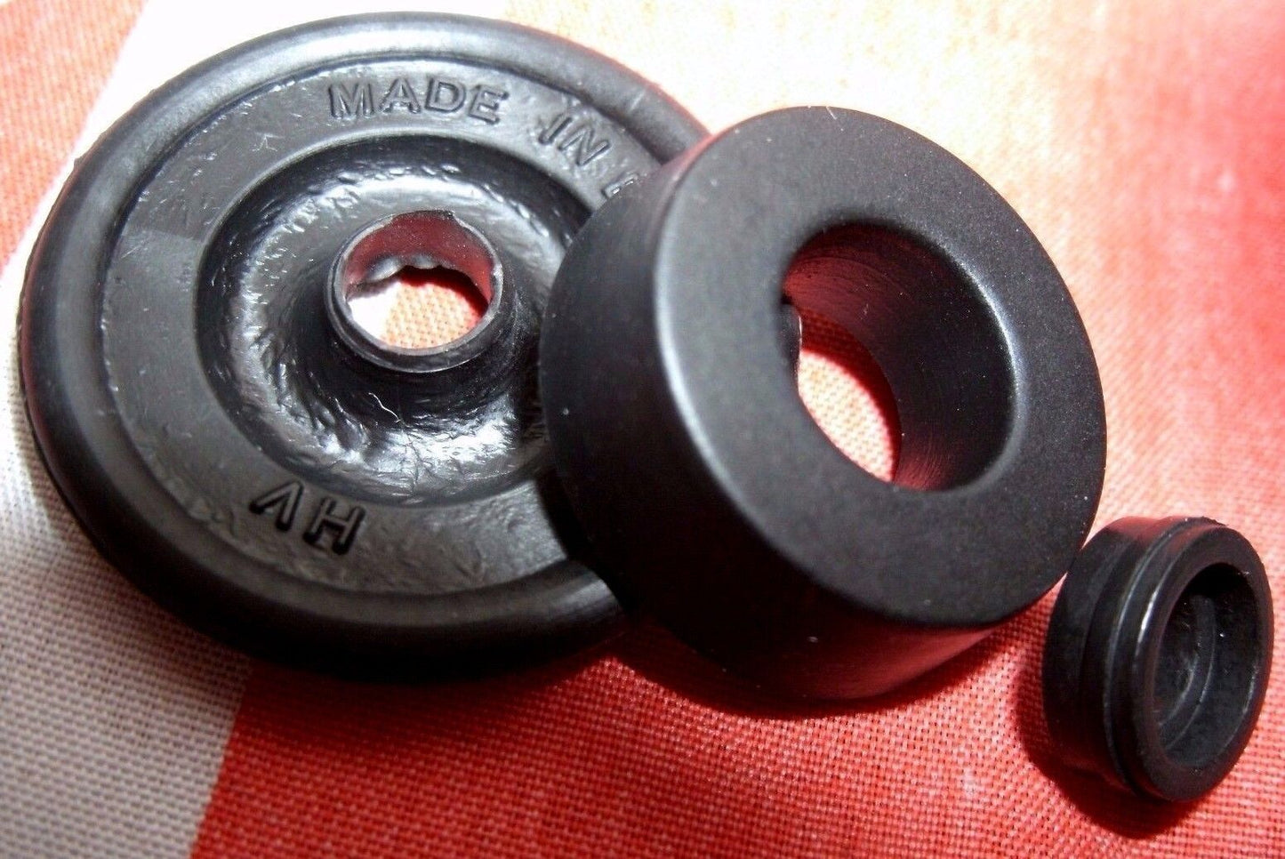 FORD ESCORT MK2 RUBBER BRAKE HOSE KIT MM KIT SET OF 3 FRONT/REAR TOTAL 3 HOSES