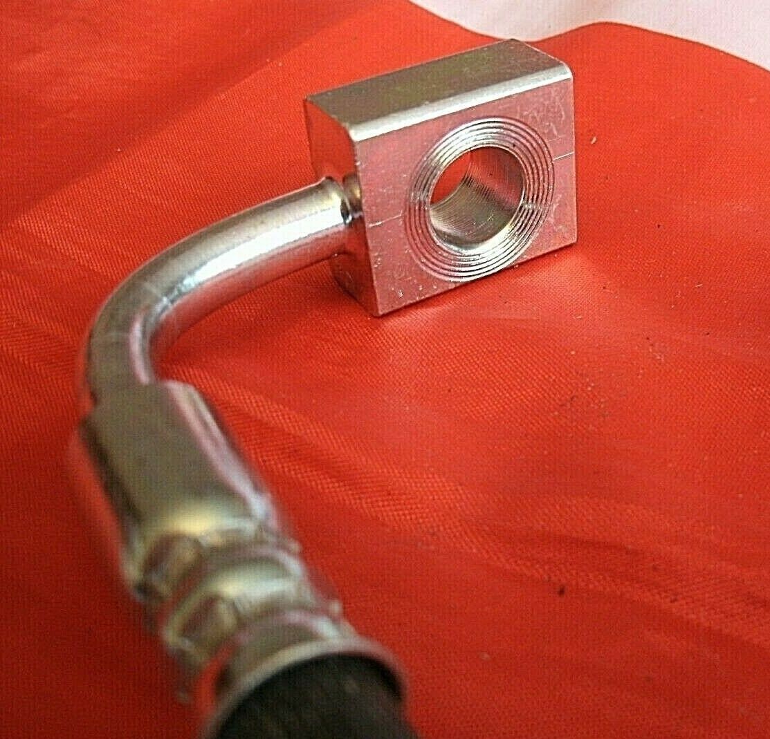 One New Chrysler Neor Rear Left Hand Brake Flexi Hose With Fittings Made In UK