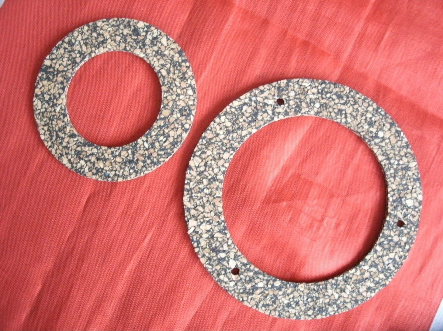 One Pair Of Ford Escort MK 1 Cork Fuel Filler Neck Seals Body & Filler Cap.