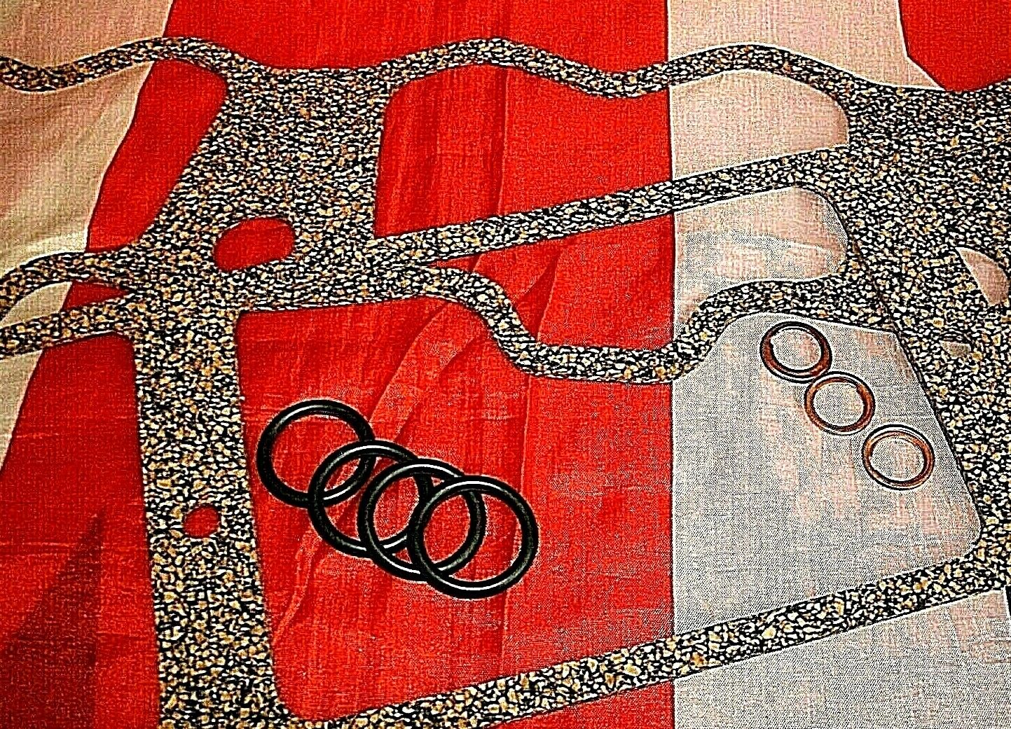 NEW ROVER P5 3 LITRE TOP & SIDE TAPPETS ROCKER COVERS GASKET WITH ALL SEALS