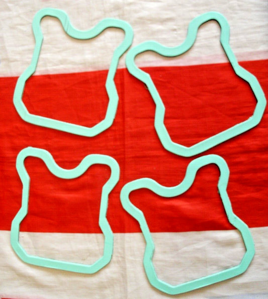 One New Set Of 4 Land Rover VM Diesel 2.4 & 2.5 Cam Covers Rocker Coves gaskets